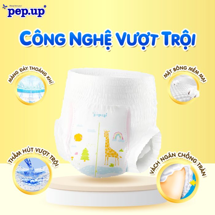 TÃ QUẦN PEP.UP EXTRA DRY - Ảnh 2