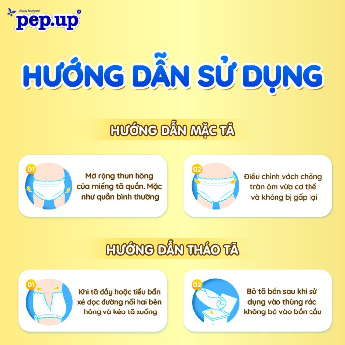 TÃ QUẦN PEP.UP EXTRA DRY - Ảnh 5