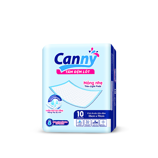 TẤM ĐỆM LÓT CANNY MỎNG