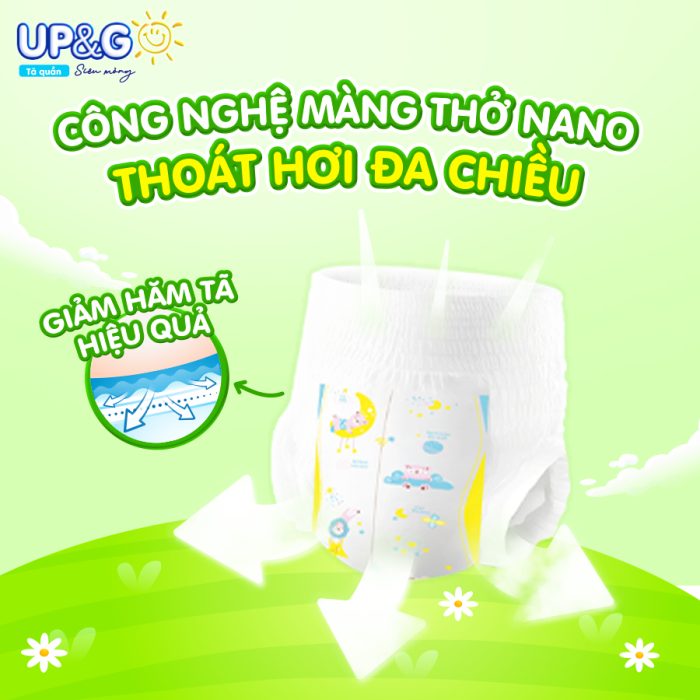 TÃ QUẦN UP&GO SIÊU MỎNG - Ảnh 2