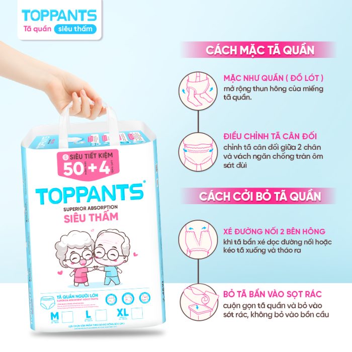 TÃ QUẦN TOPPANTS TIẾT KIỆM - Ảnh 6